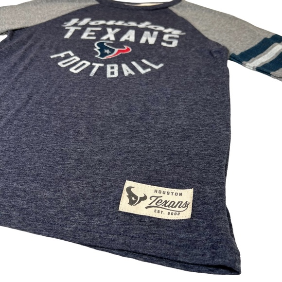 NFL HOUSTON TEXANS SHIRT KIDS LARGE 7 LONG SLEEVE - Picture 5 of 9